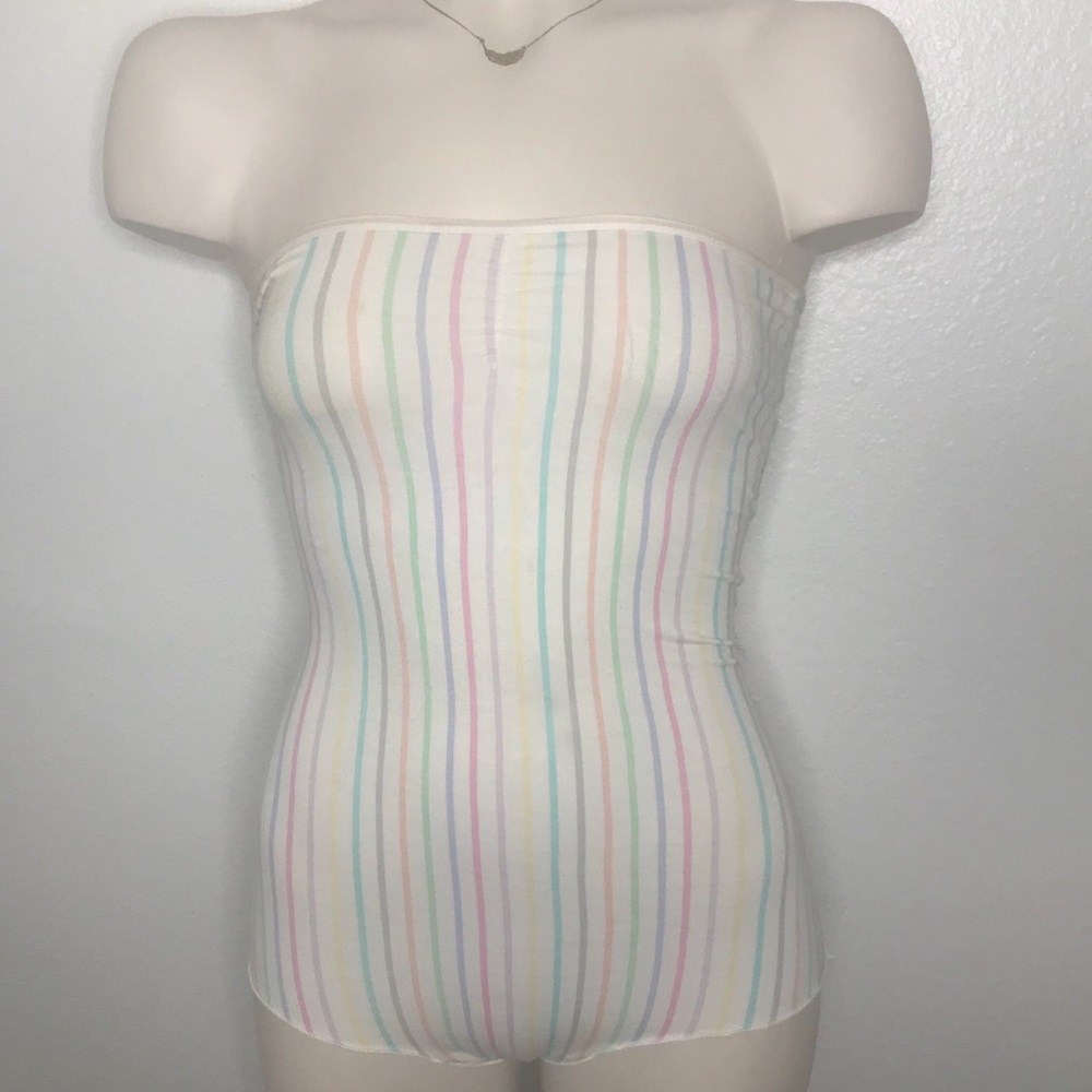 Pastel rainbow playsuit